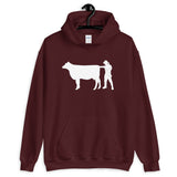 Lady Cow Vet Palpation Nation Hoodie