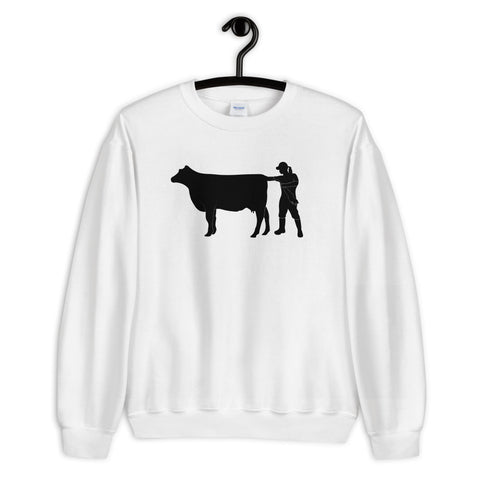 Lady Cow Vet Palpation Nation Pullover