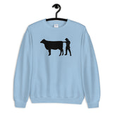 Lady Cow Vet Palpation Nation Pullover