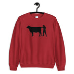 Lady Cow Vet Palpation Nation Pullover