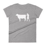 Lady Cow Vet Palpation Nation Shirt