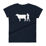 Lady Cow Vet Palpation Nation Shirt